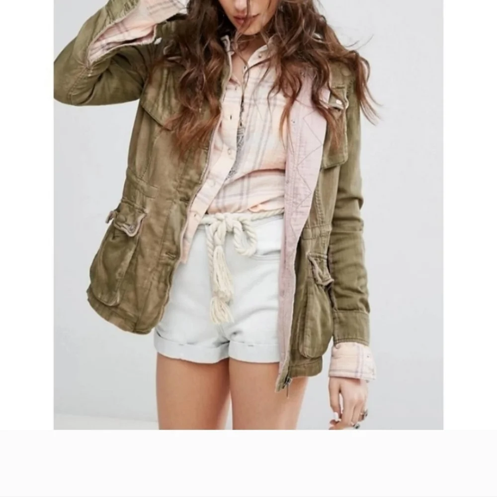 FREE PEOPLE Military Jacket - Picture 2 of 9
